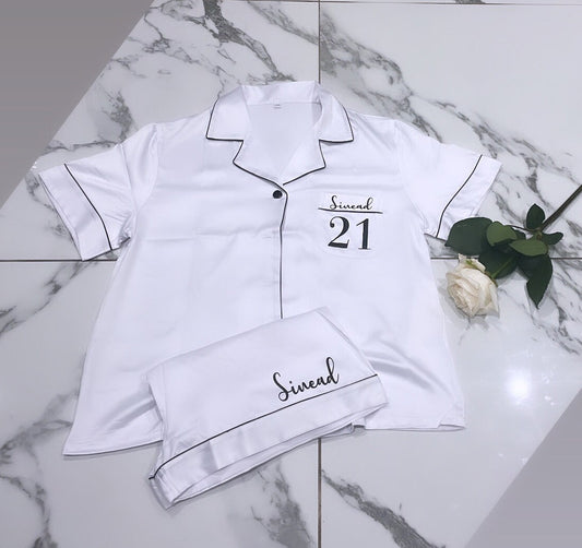 Ladies Personalised Birthday Pyjamas