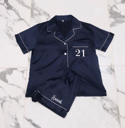 Ladies Personalised Birthday Pyjamas