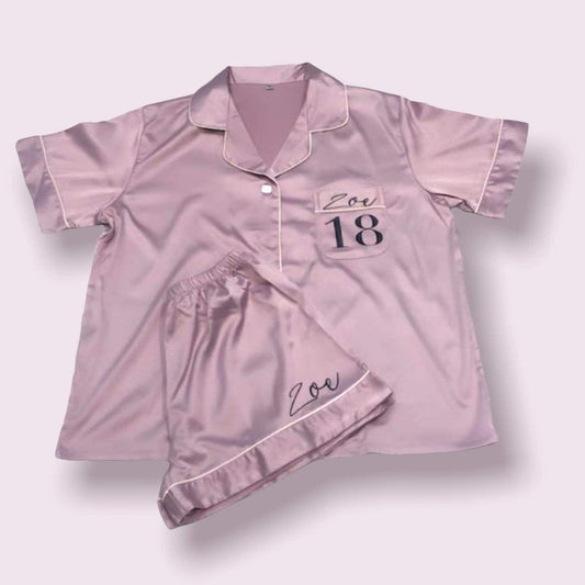 Ladies Personalised Birthday Pyjamas