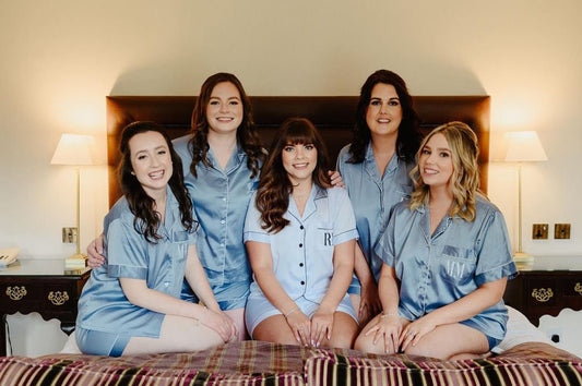 Women's Personalised Bridal bridesmaids pyjama sets