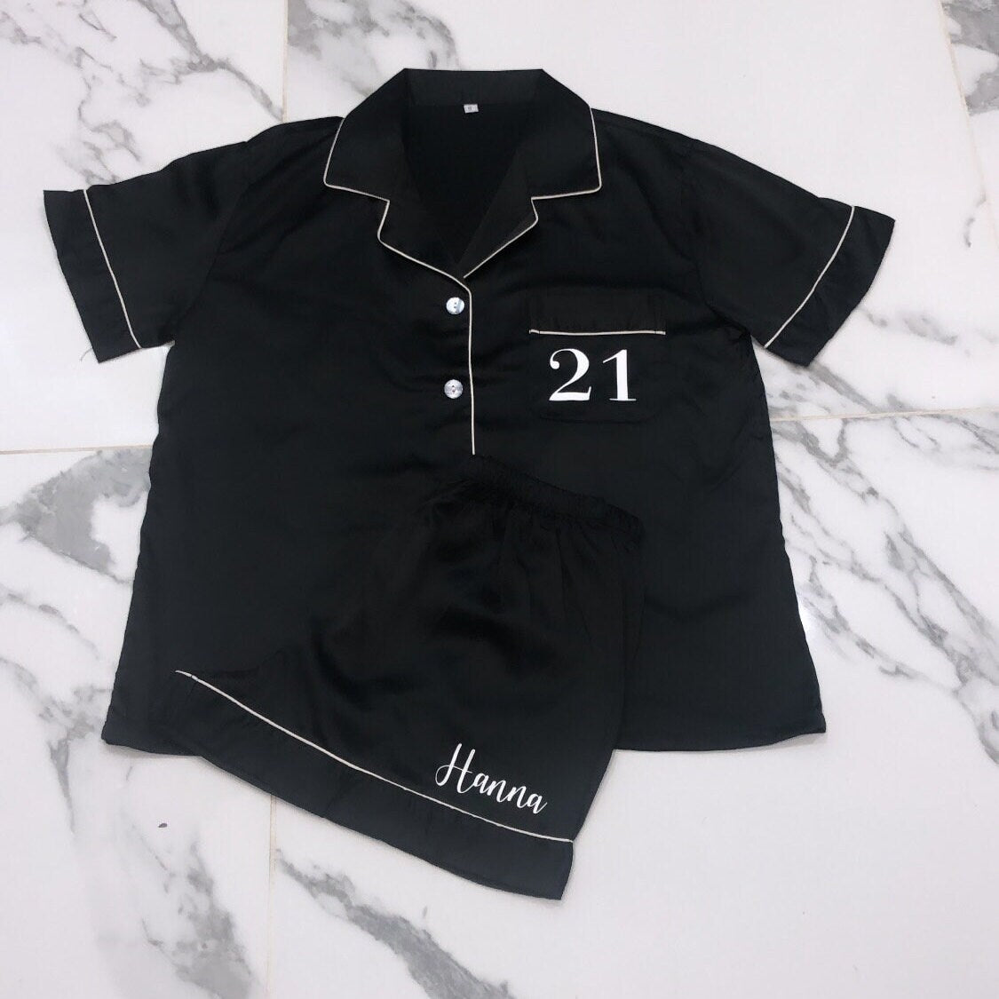 Ladies Personalised Birthday Pyjamas