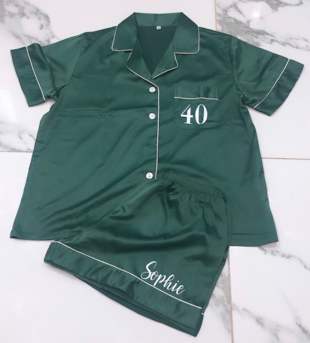 Ladies Personalised Birthday Pyjamas