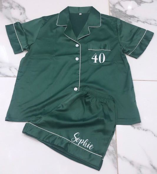 Ladies Personalised Birthday Pyjamas