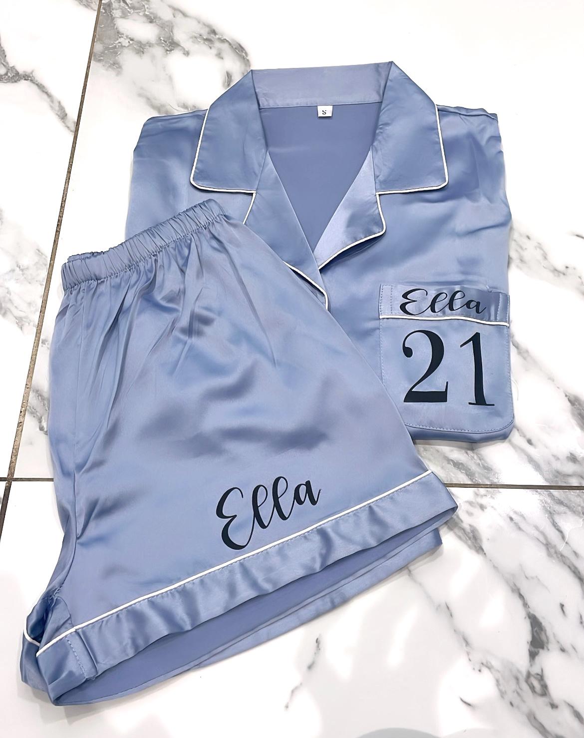 Ladies Personalised Birthday Pyjamas